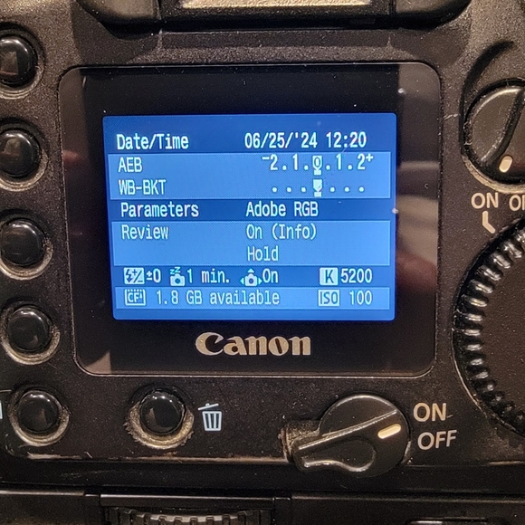 CANON EOS 10D Digital & Canon 28-80mm Lens, Complete - Picture 10 of 17